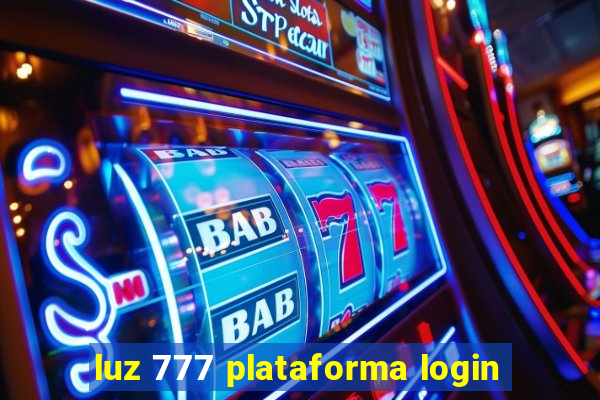luz 777 plataforma login